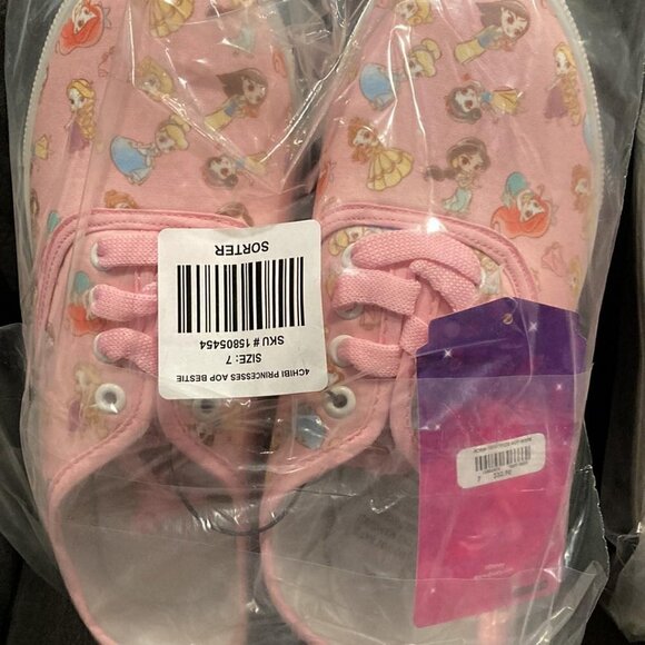 Hot Topic Disney Princess Chibi Lace-Up Sneakers - Picture 4 of 7